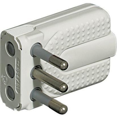 [BTIS2465TAE] SPINA CIVILE BTICINO 2P+T 10A ORIENTABILE S11-SPB11 BIANCO 