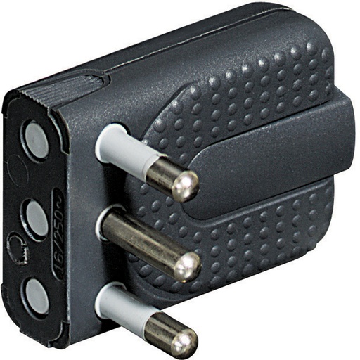 [BTIS2466TGE] KIT - SPINA CORNER SALVASP. 2P+T 16A GRIGIO BTICINO