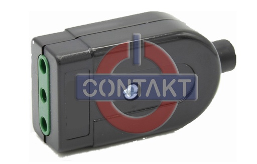 [CT1002N] PRESA CIVILE CONTAKT 2P+T 10A 250V STD ITA TIPO P11 NRO