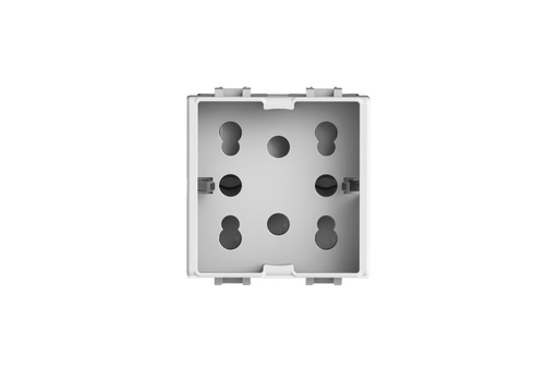 [FG12047] FRUTTO FAEG UNIVERSALE 2 PRESE BIVALENTI 10/16A+ TERRA+SCHUKO TIPO GEWISS SYSTEM