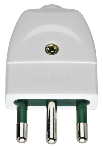 [VIW00202B] SPINA CIVILE VIMAR 2P+T16A S17 ASSIALE BIANCO