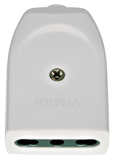 [VIW00223B] BIPRESA CIVILE VIMAR 2P+T16A 250V TIPO P17/11  BIANCO