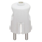 [VIW00231B] SPINA CIVILE VIMAR 2P+T16A S31 250V STANDARD  TEDESCO/FRANCESE BIANCO