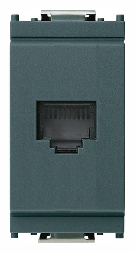 [VIW16335] FRUTTO VIMAR PRESA PER TELEFONO RJ11 6/4 SERIE IDEA GRIGIO