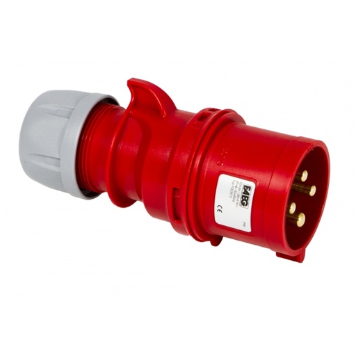 [FG23511] SPINA INDUSTRIALE FAEG VOLANTE 3P+T 16A 400V IP44 ROSSO