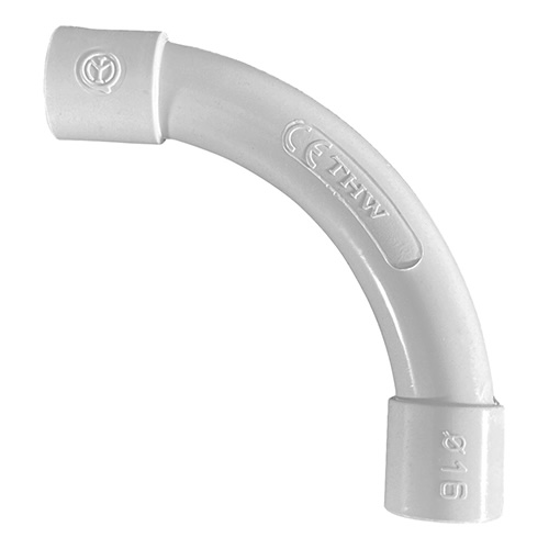 [FG16002] GIUNTO FAEG CURVA A 90 GRADI SEMPLICI PER TUBI IP40 Ø20MM