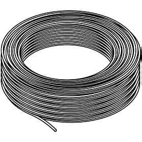 [180.931] CAVO TEL TERMOPLASTICO PIATTO 6POLI 100MT. NERO  SCAME