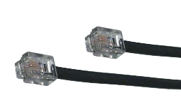 [GB022] CAVO MATSUYAMA TELEFONICO 6P/4C 3MT - NERO GB022