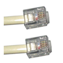 [GB035] CAVO MATSUYAMA TELEFONICO 6P/4C 5MT -AVORIO GB035