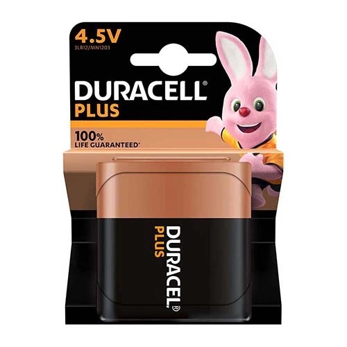 [MN1203P] PILE DURACELL ALKALINE PIATTA 4.5V BL. 1
