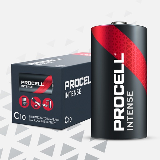 [PR1300I] PILE DURACELL PROCELL ALKALINE TORCIA D 1.5V CONF. PZ. 10 ( PREZZO A PILA)