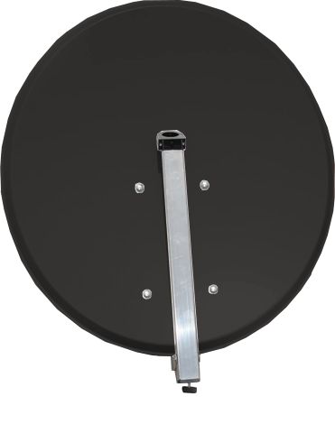 [SY80G] PARABOLA DIAM. 80 CLICK/CLACK ACCIAIO GRIGIA  SYNCRO