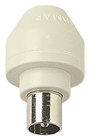 [VIW01642] SPINA ANTENNA COASSIALE VIMAR TV AVORIO