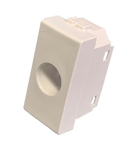 [SY041] COPRIFRUTTO SYNCRO 1 FORO GEWISS SYSTEM NERO SYNCRO