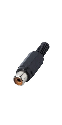 [2006010] 62650 ADATTATORE PRESA RCA NERO