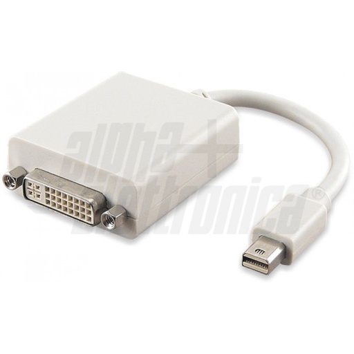 [AL93623002B] ADATTATORE SPINA MINI DISPLAY PORT - PRESA DVI ALPHA