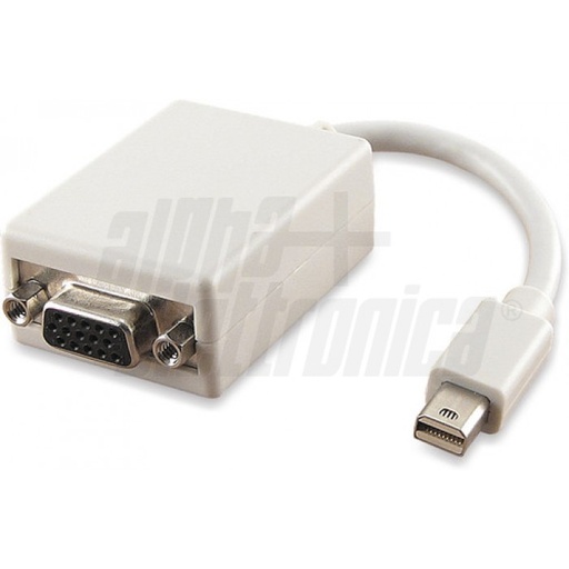 [AL93624002B] ADATTATORE SPINA MINI DISPLAY PORT - PRESA VGA ALPHA