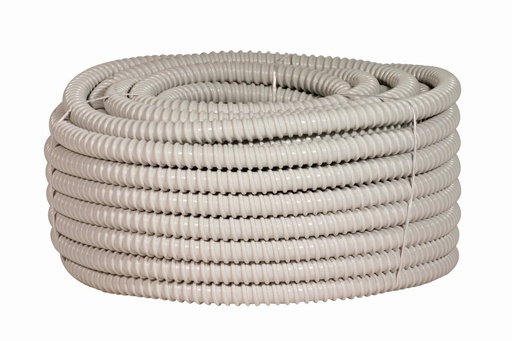 [FG17012] GUAINA FAEG VINILICA SPIRALATA AUTOESTINGUENTE GRIGIO IP65 30MT Ø12