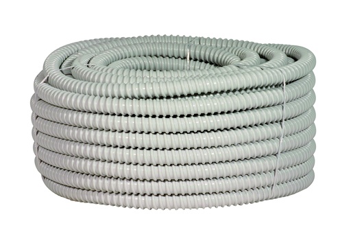 [FG17016] GUAINA FAEG VINILICA SPIRALATA AUTOESTINGUENTE GRIGIO IP65 30MT Ø16