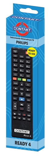 [READY4] TELECOMANDO TV CONTAKT  DEDICATO PER PHILIPS