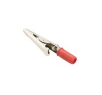[F0112R] PINZA COCCODRILLO IN FERRO 6 AMP. ROSSA  FAI