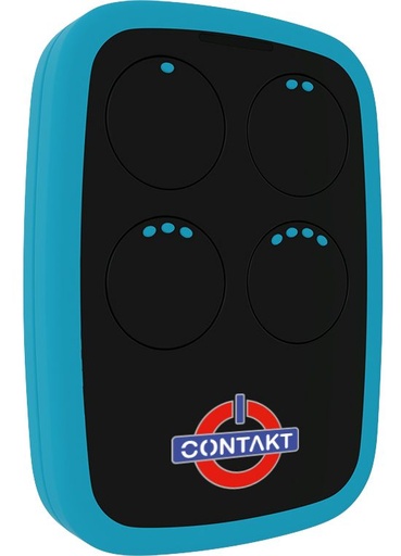 [CT4791013] RADIOCOMANDI CONTAKT WHY EVO ROLLING CODE 4 CANALI NERO-AZZURRO