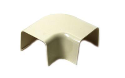 [FG18131] CONNETTORE ANGOLARE FAEG PER ANGOLO PIANO ESTERNO PER CANALINA CLIMATIZZATORI IP40 60X45MM