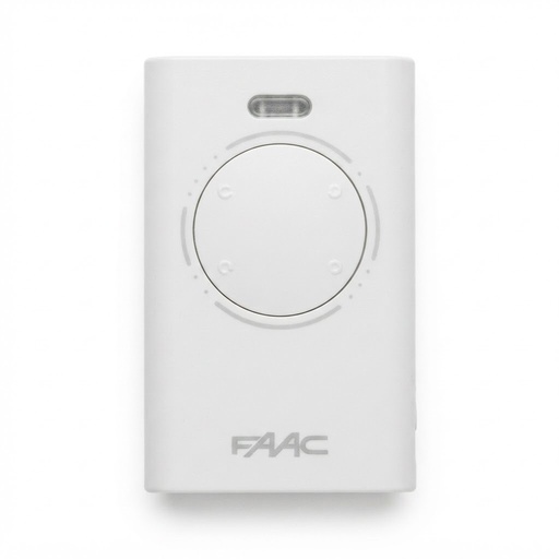 [TXFAACSLHLR4332B] RADIOCOMANDI BEB ORIGINALE FAAC 433MHZ 2 CANALI BIANCO MODELLO 787007