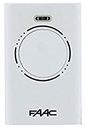 RADIOCOMANDI BeB ORIGINALE FAAC 868MHZ 2 CANALI BIANCO MODELLO 787009