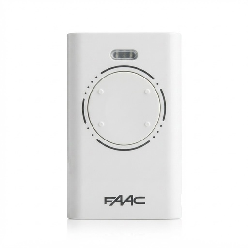 [TXFAACSLHLR8682B] RADIOCOMANDI BEB ORIGINALE FAAC 868MHZ 2 CANALI BIANCO MODELLO 787009