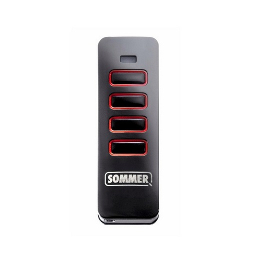 [TXSOMPEARL4013] RADIOCOMANDI BEB ORIGINALE SOMMER 433MHZ 4 CANALI NERO MODELLO A_S13065