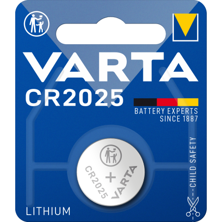 [6025] PILE VARTA SPECIALISTICHE 3V LITHIO BL. 1 6025/CR2025