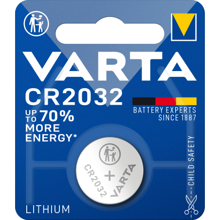 [6032] PILE VARTA SPECIALISTICHE 3V LITHIO BL. 1 6032/CR2032