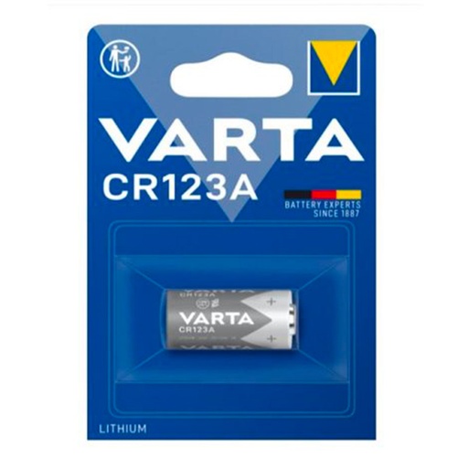[6205] PILE VARTA SPECIALISTICHE 3V LITHIO BL. 1 6205 / CR123A / DL123