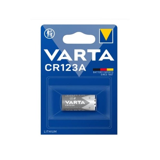 [6205] PILE VARTA SPECIALISTICHE 3V LITHIO BL. 1 6205/CR123A