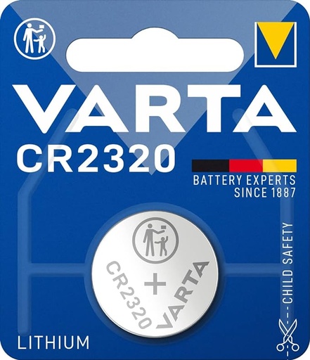 [6320] PILE VARTA SPECIALISTICHE 3V LITHIO BL. 1 6320/CR2320