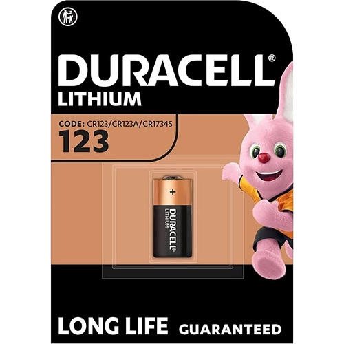 [DL123U] PILE DURACELL SPECIALISTICHE 3V LITHIO BL. 1 DL123U / CR123 