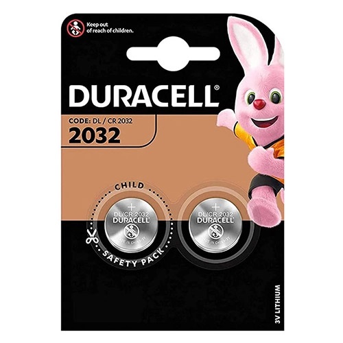 [DL2032B2] PILE DURACELL SPECIALISTICHE 3V LITHIO  BL.2 DL2032