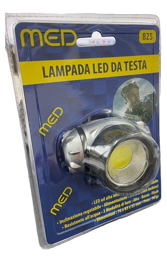 [825] LAMPADA DA TESTA 3W COB LED AAA (NN INCL.) MED