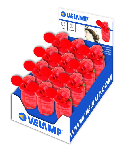 [VIN292] MINI VENTILATORE VELAMP  2 STILO AA NON INCLUSE 