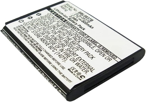 [4512595] BATTERIA LION FITS  SAMSUNG SLB-0837 B 3.7V 800MAH
