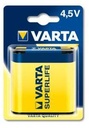 PILE VARTA ZINCO CARBONE  SUPERLIFE PIATTA 4.5V BL. 1 2012