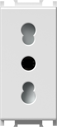 [VM30PWU] PRESA ITALIANA P17/11+KS2P+ E 16A 250V 1M TEM