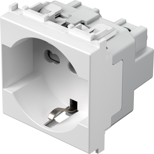 [VM31PWU] PRESA SCHUKO/ITALIANA P17/11+KS2P +E 16A 250V 2M TEM