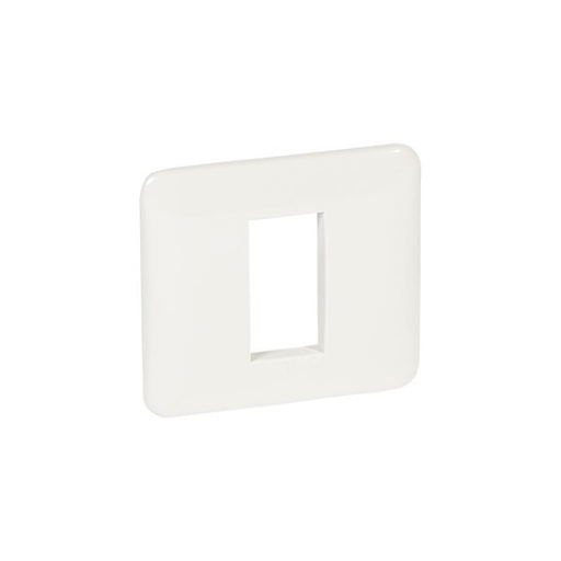 [FG11451] PLACCA FAEG A SCATTO INCASSO IN ABS TIPO MAGIC 1 POSTO BIANCO