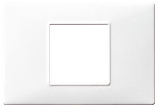 [VIW1465201] PLACCA VIMAR A 2 MODULI CENTRATI SERIE VIMAR PLANA 