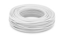 CAVO ELETTRICO PIATTINA COSTA STRETTA 2X0.35 BIANCO 100 MT. IMQ