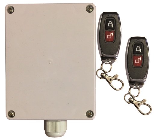 [BRKITLUCI] RICEVITORE BRAVO PER LUCI DA ESTERNO A 433.92 Mhz CON RADIOCOMANDI 