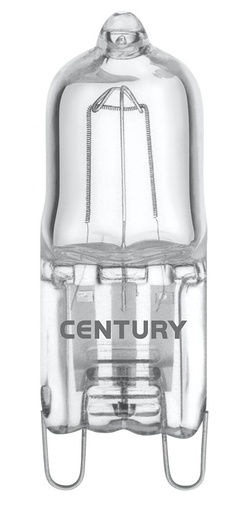 [BIAL3309SC] LAMPADA ALOGENA CENTURY 33W G9 2800K 230V CONFEZIONE DA 2PZ 