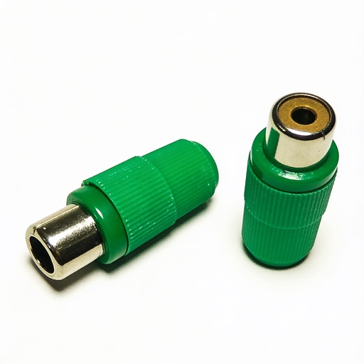 [62248] PRESA VOLANTE RCA VERDE